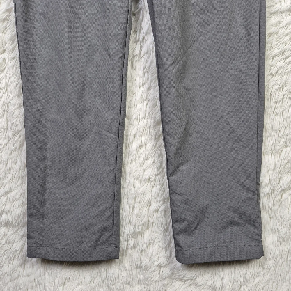 Banana Republic Mens Slim Straight Core Temp Chino Pants Gray 40x34‎ Casual